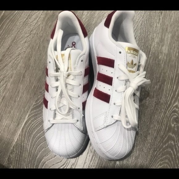 adidas red velvet shoes
